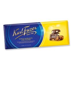 frazer hazelnut milk chocolate bar