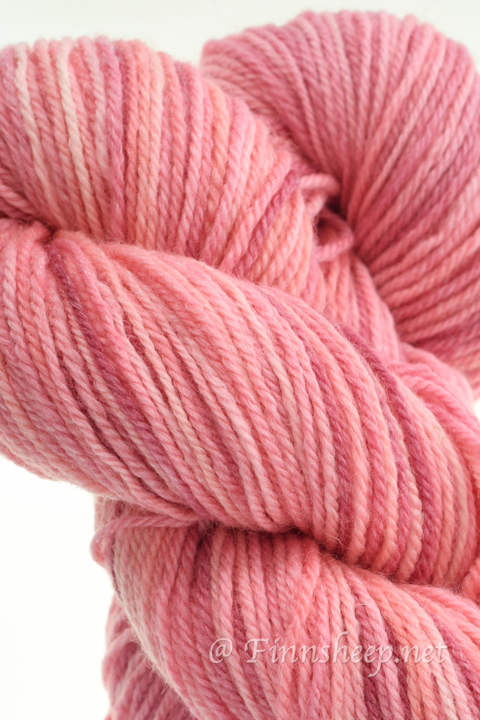 Local WOOL and BAMBOO 3 Ply Rose Garden Variegated Yarn, Worsted Weight  78/22% Blend, 4+ oz, 236 yards