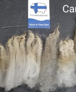 A picture of some wool that is being dried.