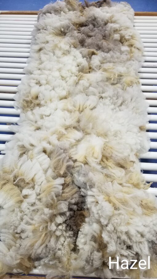 A pile of wool on top of a table.